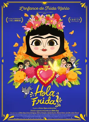 Hola Frida Poster