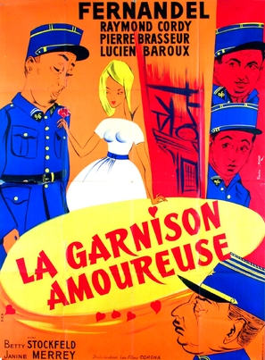 La garnison amoureuse - French Movie Poster (thumbnail)