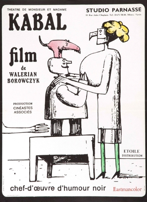 Th&eacute;&acirc;tre de Monsieur &amp; Madame Kabal - French Movie Poster (thumbnail)