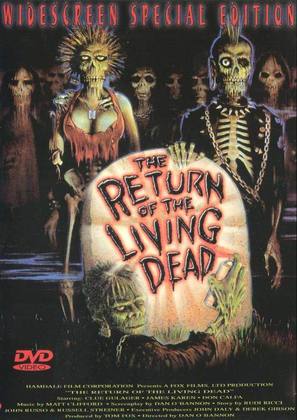 The Return of the Living Dead - German DVD movie cover (thumbnail)
