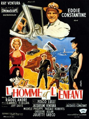 L&#039;homme et l&#039;enfant - French Movie Poster (thumbnail)