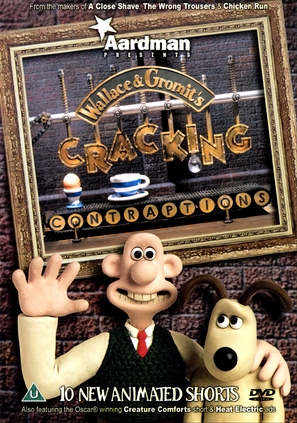 Wallace &amp; Gromit&#039;s Cracking Contraptions - British DVD movie cover (thumbnail)