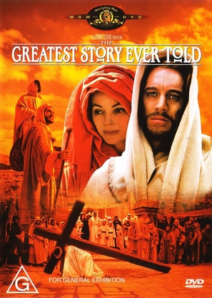 The Greatest Story Ever Told - Australian DVD movie cover (thumbnail)