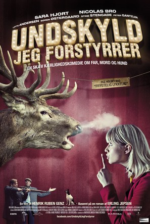 Undskyld jeg forstyrrer - Danish Movie Poster (thumbnail)