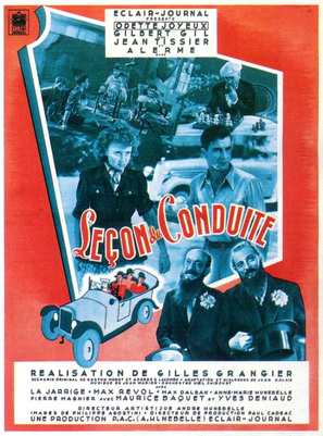 Le&ccedil;on de conduite - French Movie Poster (thumbnail)