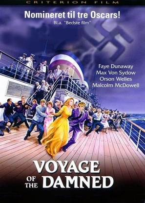 Voyage of the Damned - Danish DVD movie cover (thumbnail)