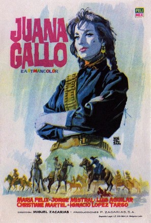 Juana Gallo - Spanish Movie Poster (thumbnail)