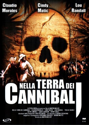 Nella terra dei cannibali - Italian DVD movie cover (thumbnail)