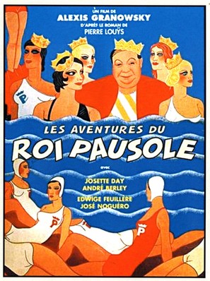 Les aventures du roi Pausole - French Movie Poster (thumbnail)