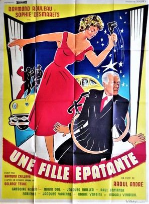 Une fille &eacute;patante - French Movie Poster (thumbnail)