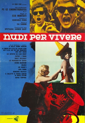 Nudi per vivere - Italian Movie Poster (thumbnail)