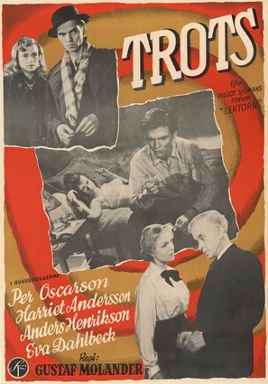 Trots - Swedish Movie Poster (thumbnail)