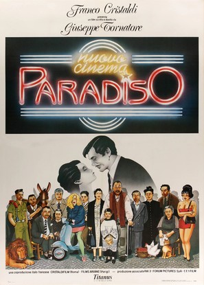 Nuovo cinema Paradiso - Italian Movie Poster (thumbnail)