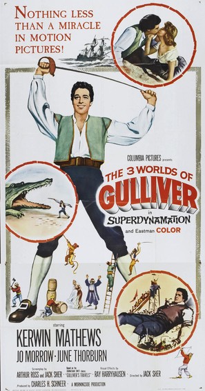 The 3 Worlds of Gulliver - Movie Poster (thumbnail)