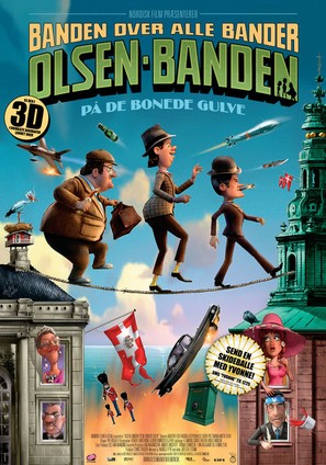 Olsen Banden p&aring; de bonede gulve - Danish Movie Poster (thumbnail)