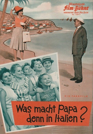 Was macht Papa denn in Italien? - German poster (thumbnail)