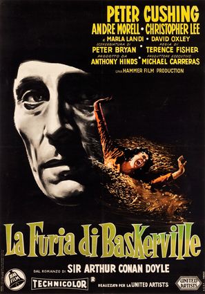 The Hound of the Baskervilles - Italian Movie Poster (thumbnail)