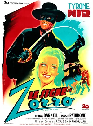 The Mark of Zorro Poster