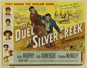 The Duel at Silver Creek - British Movie Poster (thumbnail)
