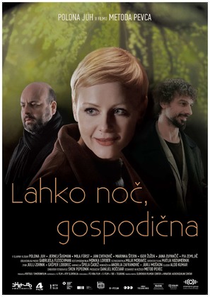 Lahko noc, gospodicna - Slovenian Movie Poster (thumbnail)