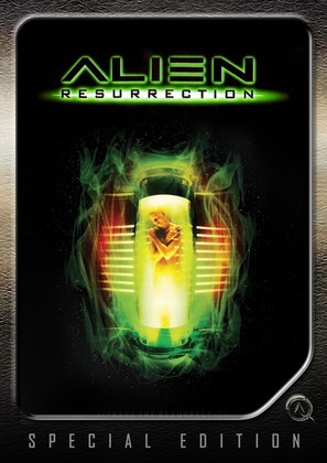 Alien: Resurrection - DVD movie cover (thumbnail)