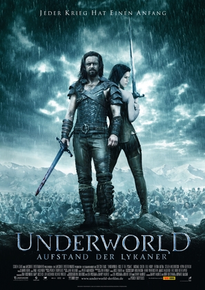 Underworld: Rise of the Lycans - German Movie Poster (thumbnail)