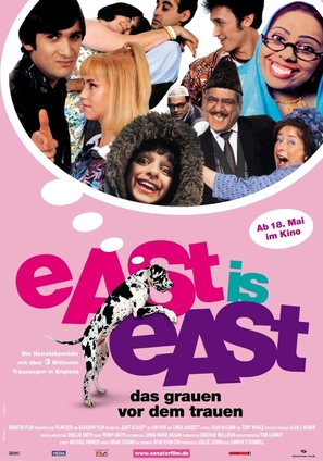 East Is East - German Movie Poster (thumbnail)