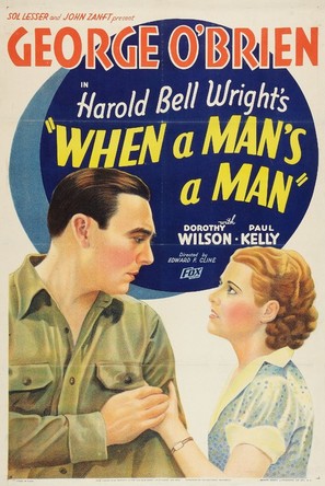 When a Man&#039;s a Man - Movie Poster (thumbnail)