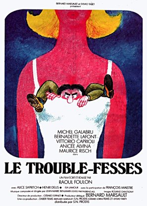Le trouble-fesses - French Movie Poster (thumbnail)