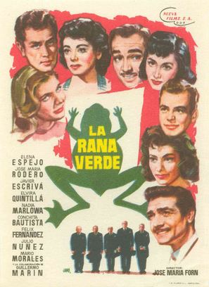 La rana verde - Spanish Movie Poster (thumbnail)