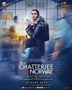 Mrs. Chatterjee Vs Norway - French Movie Poster (thumbnail)