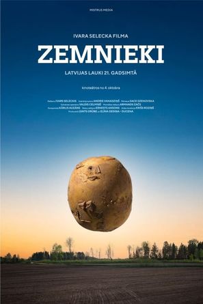 Zemnieki (The Land) - Lithuanian Movie Poster (thumbnail)