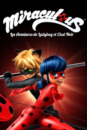 &quot;Miraculous: Tales of Ladybug &amp; Cat Noir&quot; - French Movie Cover (thumbnail)