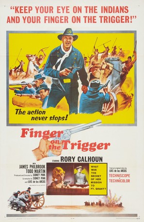 Finger on the Trigger - Movie Poster (thumbnail)