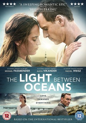 The Light Between Oceans - British DVD movie cover (thumbnail)