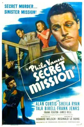 Philo Vance&#039;s Secret Mission - Movie Poster (thumbnail)