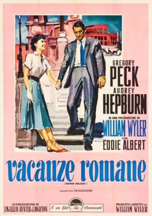 Roman Holiday - Italian Movie Poster (thumbnail)
