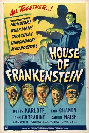 House of Frankenstein - Theatrical movie poster (thumbnail)