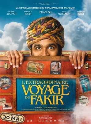 The Extraordinary Journey of the Fakir - French Movie Poster (thumbnail)