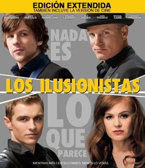 Now You See Me - Mexican Blu-Ray movie cover (thumbnail)