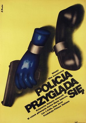 La polizia sta a guardare - Polish Movie Poster (thumbnail)