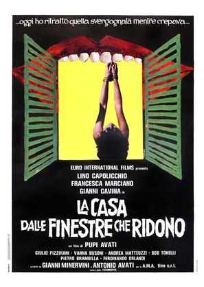 La casa dalle finestre che ridono - Italian Movie Poster (thumbnail)