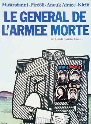 Il generale dell&#039;armata morte - French Movie Poster (thumbnail)