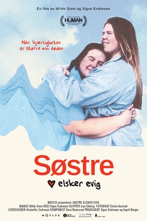 S&oslash;stre elsker evig - Norwegian Movie Poster (thumbnail)