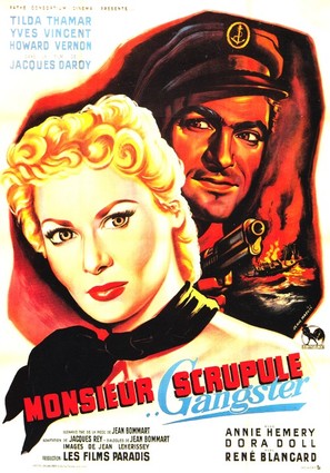 Monsieur Scrupule gangster - French Movie Poster (thumbnail)