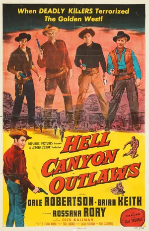 Hell Canyon Outlaws Poster