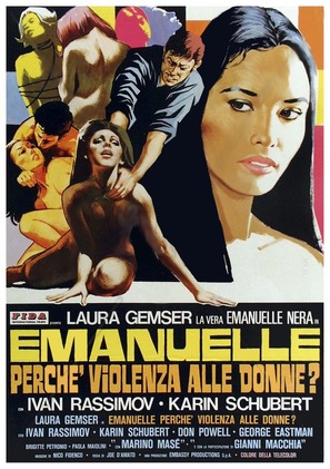 Emanuelle - perch&eacute; violenza alle donne? - Italian Movie Poster (thumbnail)
