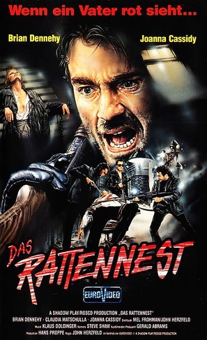 Das Rattennest - German VHS movie cover (thumbnail)