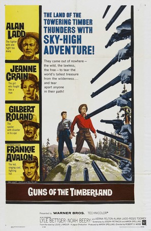 Guns of the Timberland - Movie Poster (thumbnail)