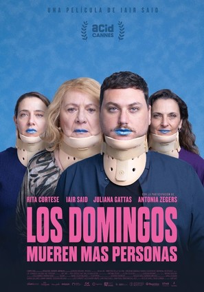 Los domingos mueren m&aacute;s personas - Argentinian Movie Poster (thumbnail)